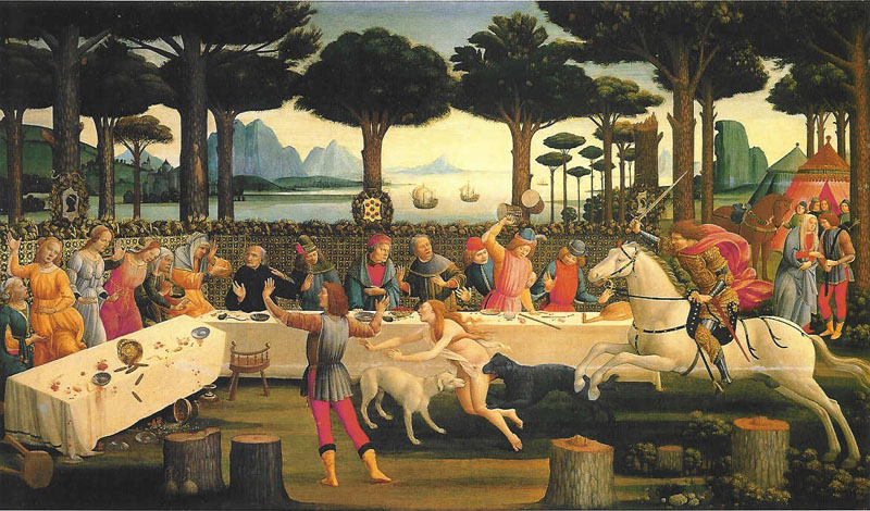 Botticelli, Decameron V 8